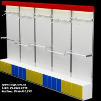 CPKTE - 112 - Tủ Trưng Bày Quần Áo Sát Tường - 199E Đại La